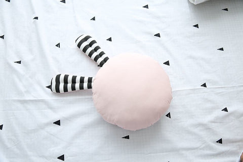 Bunny Head Cotton Pillow