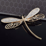 Crystals Dragonfly Brooch | Trendy