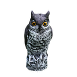 Realistic Owl with Straigh Head - Garden Protector