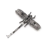 High Quality Crystal Dragonfly Brooch