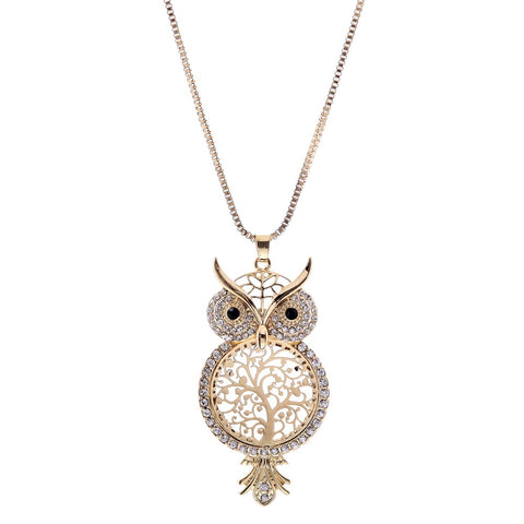 Trendy Owl Necklace