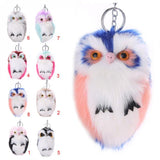 15CM Keyring Fluffy Plush Owl