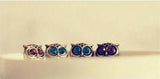 Retro Big Eyes Owl Earrings