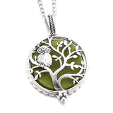 Aromatherapy Necklace with Owl | Pendant Size:3.5cm*3.5cm
