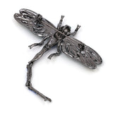 High Quality Crystal Dragonfly Brooch
