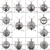 Aromatherapy Necklace with Owl | Pendant Size:3.5cm*3.5cm