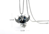 Classic Owl Necklace | Pendant Size:6.0cm*5.5cm