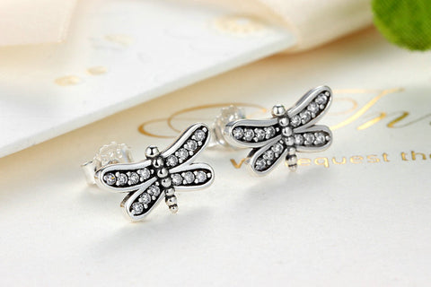 Petite Dragonfly Earrings