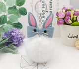 Original Fluffy Bunny Keychain Pompom