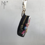 Owl Real Leather Purse - Size :8.5cm x 2.5cm (3.35" x 0.98")