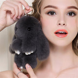 Fur Rabbit Bunny Keychain | Top Trend 2018