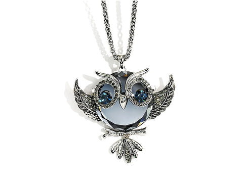 Classic Owl Necklace | Pendant Size:6.0cm*5.5cm