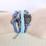New Punk Handmade Owl  Bracelets