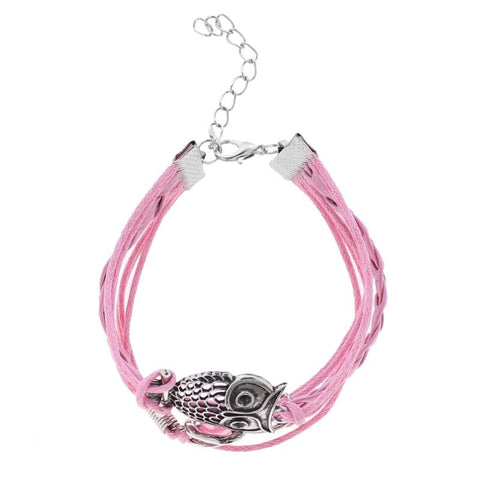 New Punk Handmade Owl  Bracelets