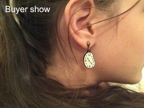 High Quality Retro Rabbit & Watch Earrings
