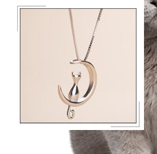 Moon & Rabbit Necklace | BestSeller