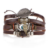 Vintage Rope Handmade Owl Bracelets