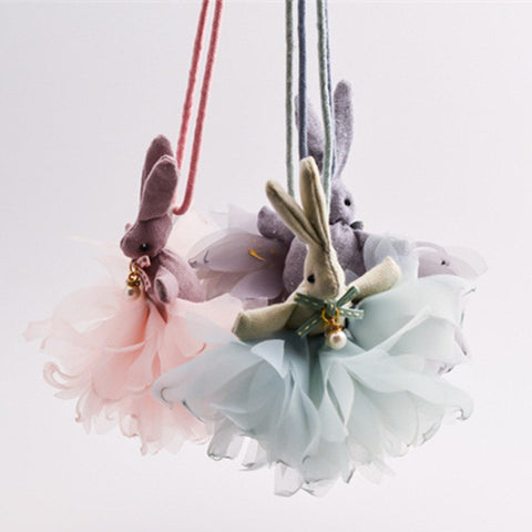 Lovely Yarn Rabbit Pendant