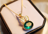Lovely Crystal Rabbit Necklace