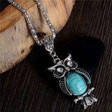 Trendy Cute Owl Necklace -  Pendant Size:3.2*1.9cm