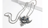 Classic Owl Necklace | Pendant Size:6.0cm*5.5cm