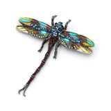 High Quality Crystal Dragonfly Brooch