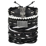 Owl Leather Bracelet