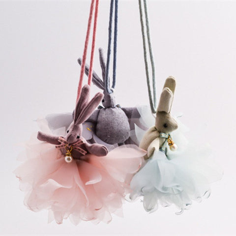 Lovely Yarn Rabbit Pendant