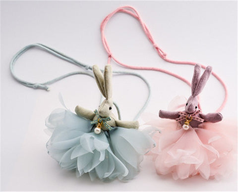 Lovely Yarn Rabbit Pendant