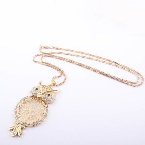 Trendy Owl Necklace