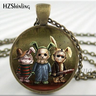 New Horror Bunny Necklace