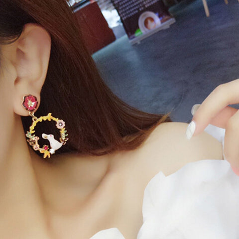New Arrival Colorful Rabbit Earrings