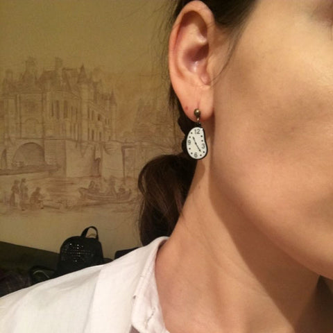 High Quality Retro Rabbit & Watch Earrings