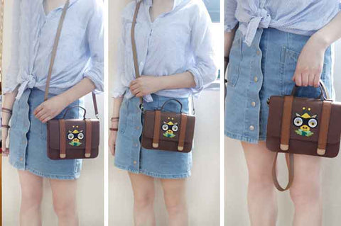 New Fashion Soft Brown Handbag