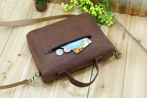 New Fashion Soft Brown Handbag