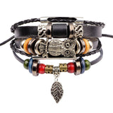 Vintage Rope Handmade Owl Bracelets