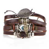Vintage Rope Handmade Owl Bracelets