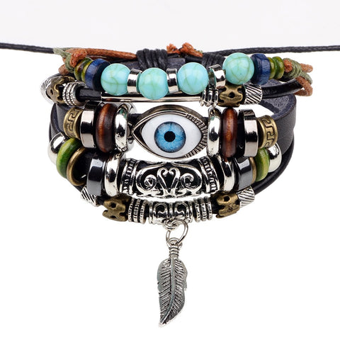 Vintage Rope Handmade Owl Bracelets