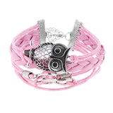 New Punk Handmade Owl  Bracelets