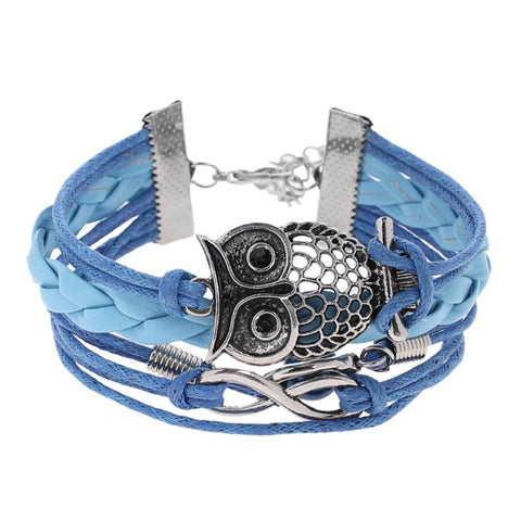 New Punk Handmade Owl  Bracelets