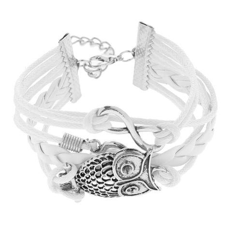 New Punk Handmade Owl  Bracelets