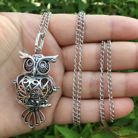 Retro Owl Necklace - Pendant Size:5*3cm | Length:70cm