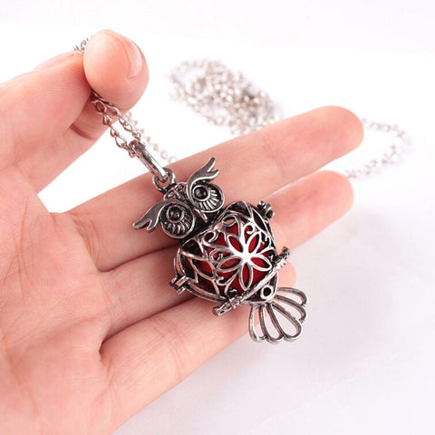 Retro Owl Necklace - Pendant Size:5*3cm | Length:70cm