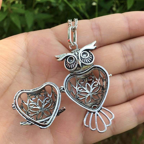 Retro Owl Necklace - Pendant Size:5*3cm | Length:70cm