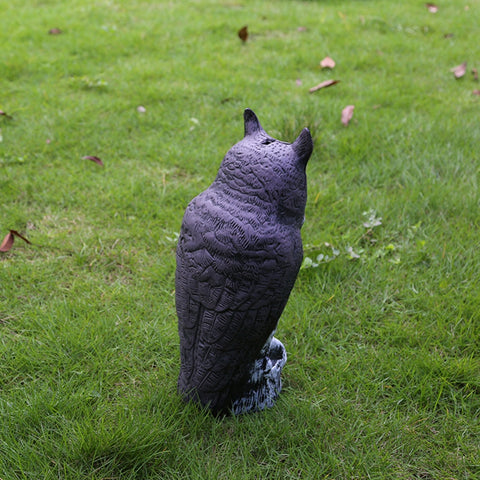 Realistic Owl with Straigh Head - Garden Protector