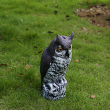 Realistic Owl with Straigh Head - Garden Protector