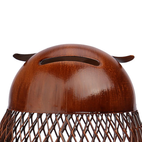 Piggy Bank Owl Shaped Figurine