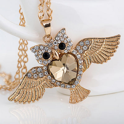 Vintage Owl Necklace