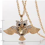 Vintage Owl Necklace