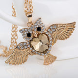 Vintage Owl Necklace